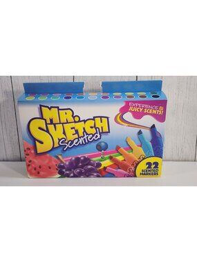 MR. SKETCH 22 COUNT MARKERS JUICY SCHOOL CLASSROOM HOMESCHOOL CHISEL TIP 3